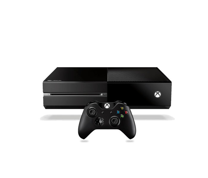 Xbox one console with 1 controller and selected game